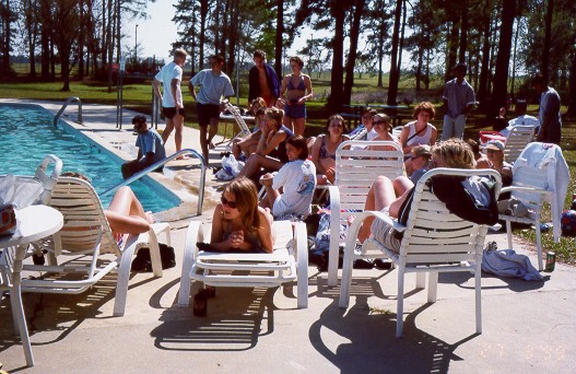 Poolside